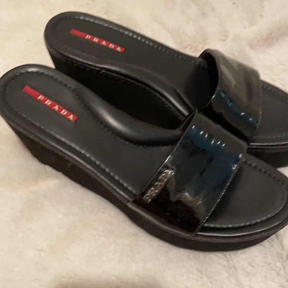 *HOST PICK* Prada Platform Sandals Like New! - Picture 4 of 8